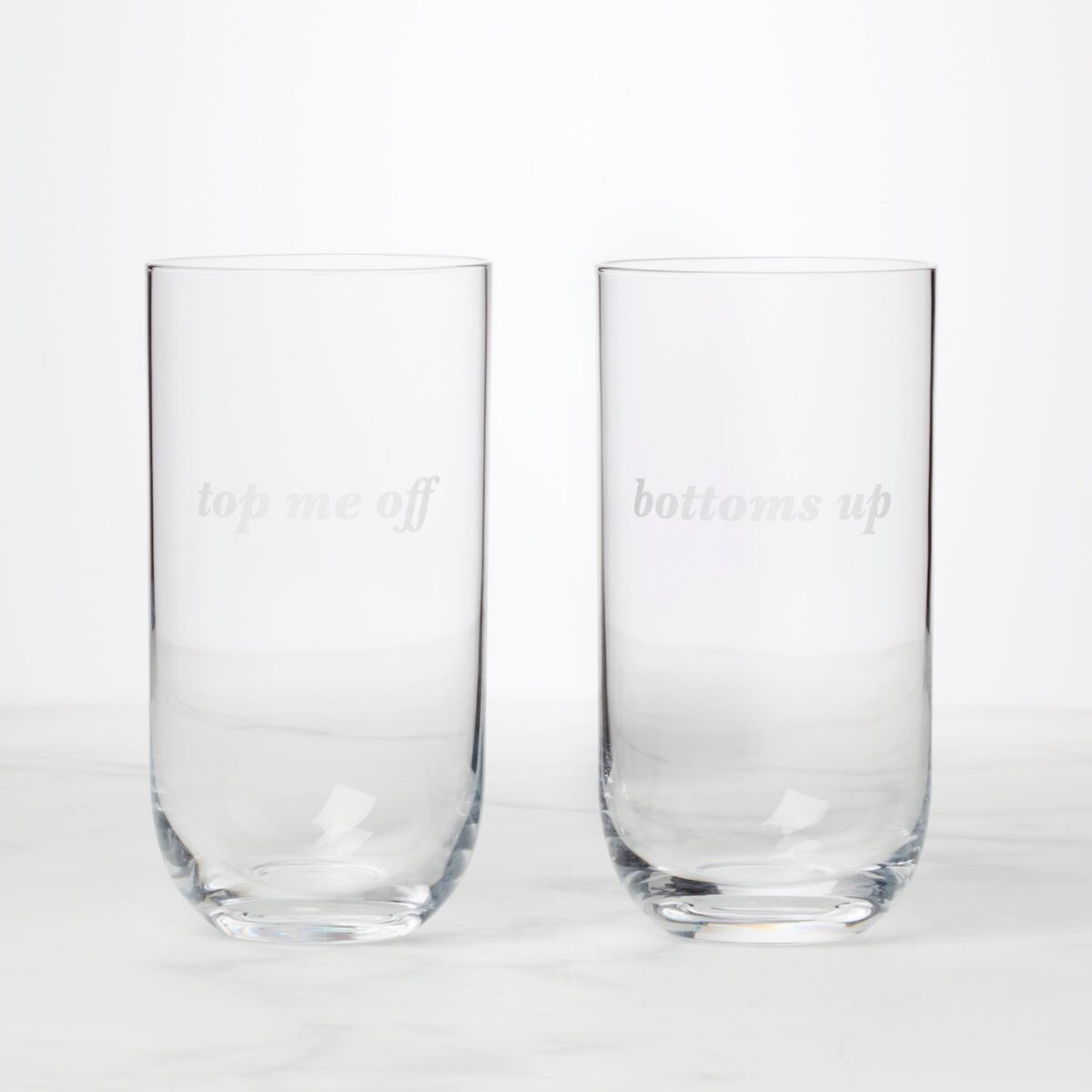 Chic Highball Glasses, Set of 2